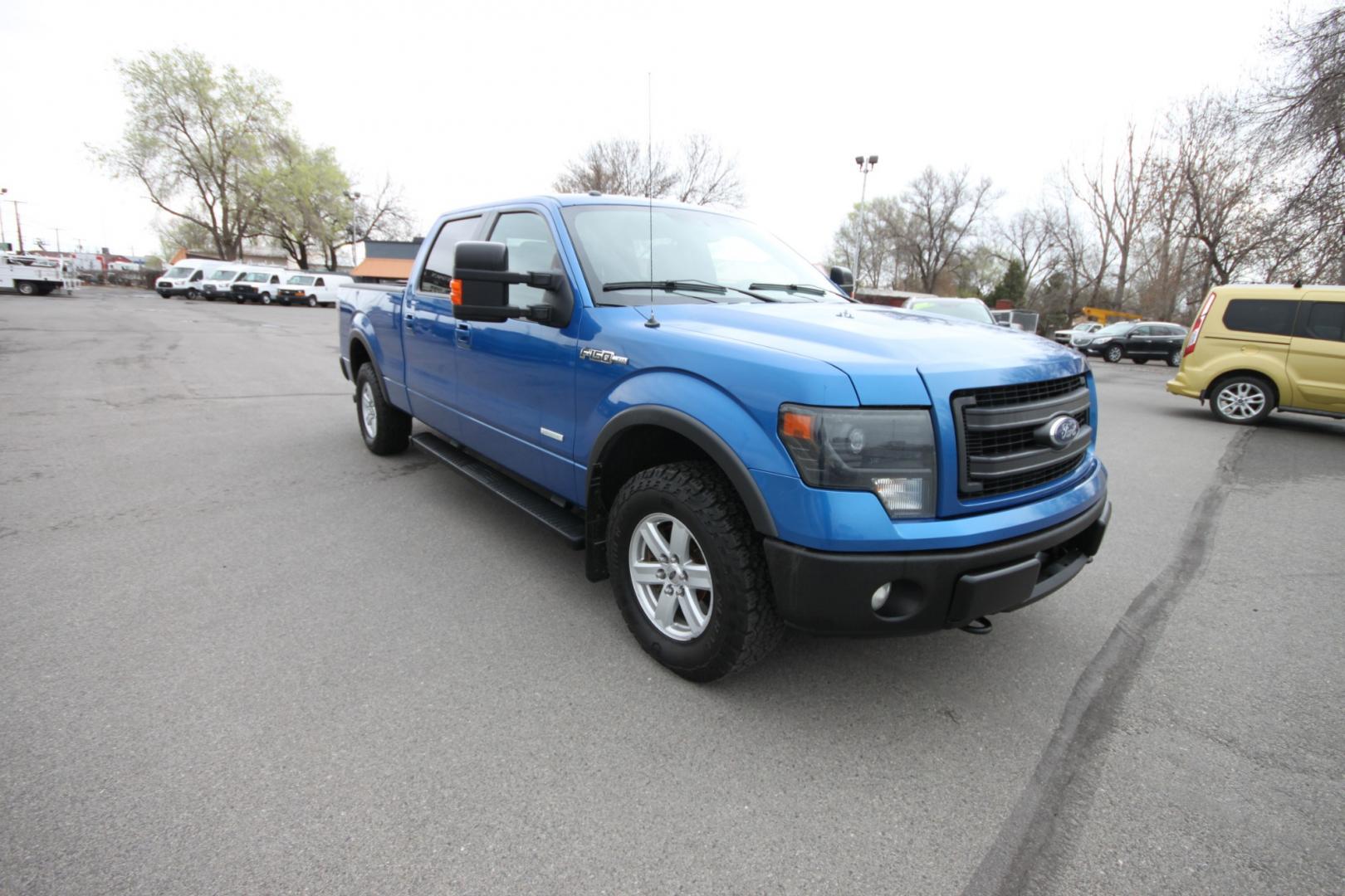 2013 Blue Flame Metallic /Black Leather Ford F-150 FX4 (1FTFW1ETXDF) with an 3.5L Ecoboost V6 engine, Automatic transmission, located at 4562 State Avenue, Billings, MT, 59101, (406) 896-9833, 45.769516, -108.526772 - Photo#7